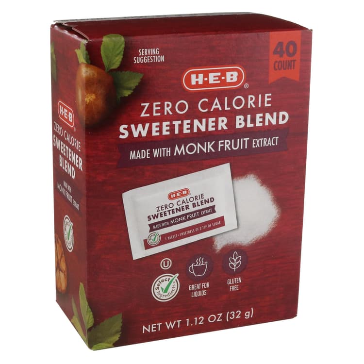 H-E-B Zero Calorie Sweetener Blend Monk Fruit