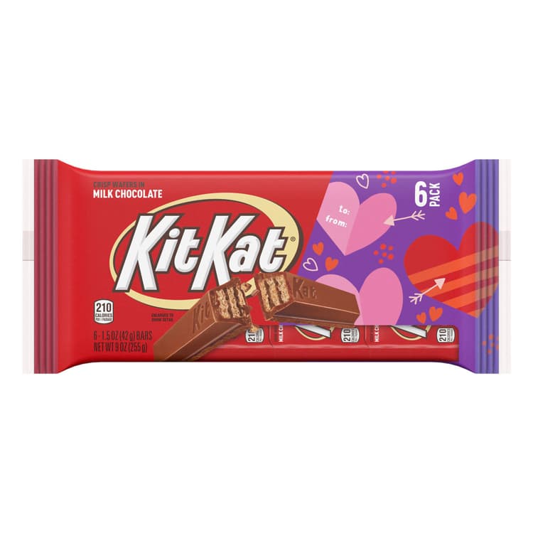 Kit Kat Milk Chocolate Valentine'S Candy Bars