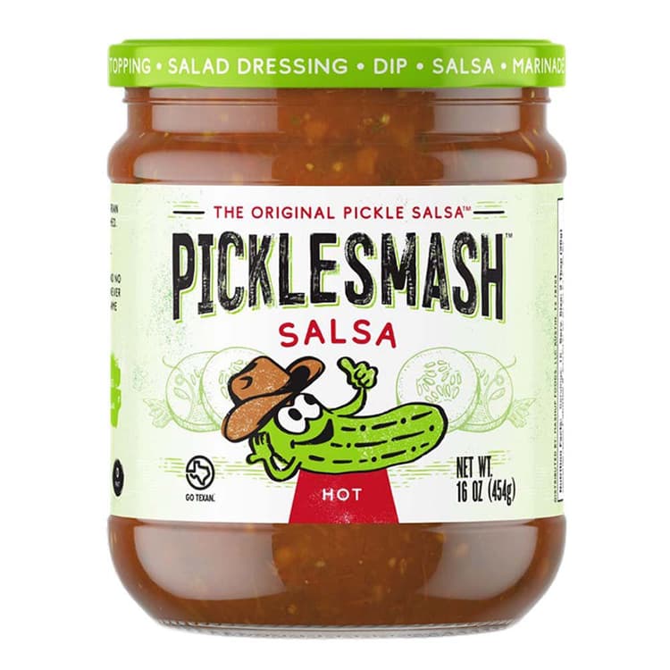 Pickle Smash Hot Pickle Salsa