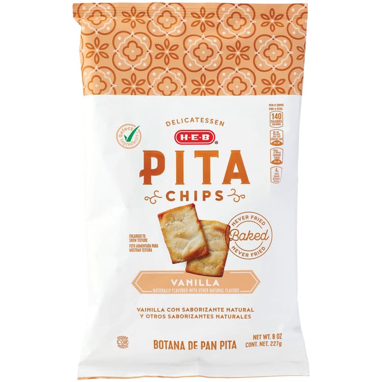 H-E-B Vanilla Pita Chips