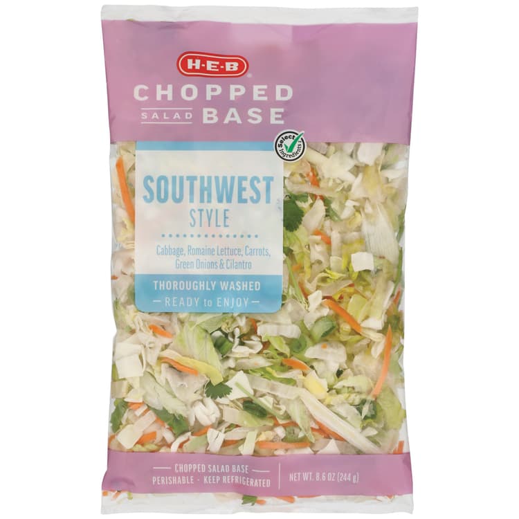 H-E-B Chopped Salad Base - Southwest Style