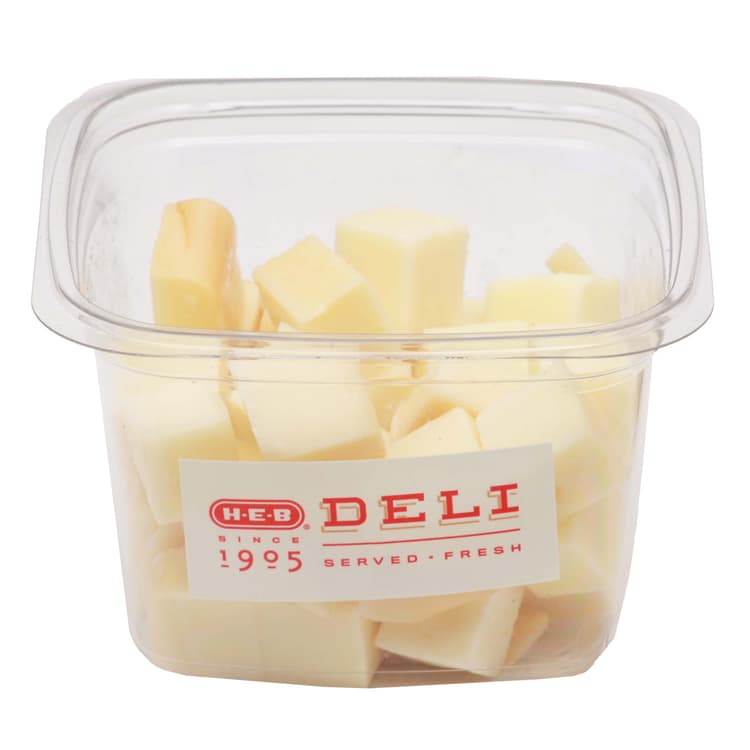 H-E-B Post Oak Smoked Mozzarella Cheese Cubes