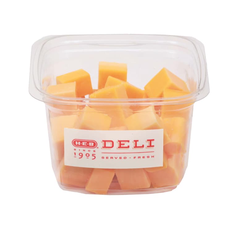H-E-B Post Oak Smoked Gouda Cheese Cubes