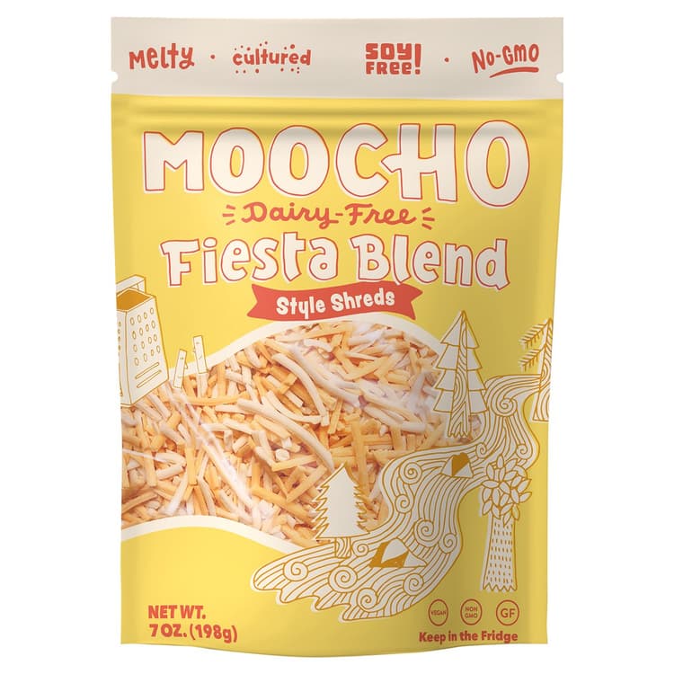 Moocho Dairy Free Fiesta Blend Style Shreds
