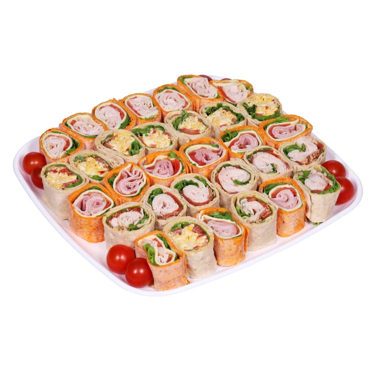 H-E-B Deli Medium Party Tray - Assorted Sandwich Wraps
