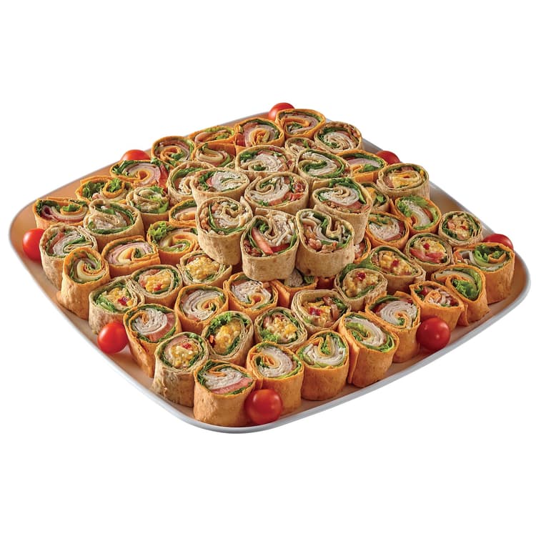 H-E-B Deli Large Party Tray - Assorted Sandwich Wraps