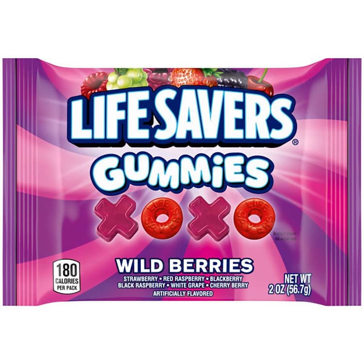 Life Savers Wild Berries Gummies Valentine'S Candy
