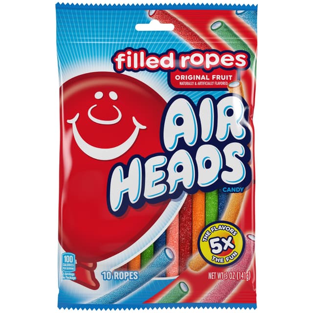 Is it Vegan? Airheads Filled Ropes Peg Assorted Flavors