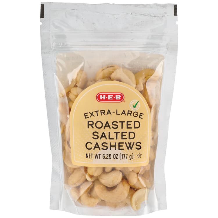 H-E-B Roasted Salted Cashews