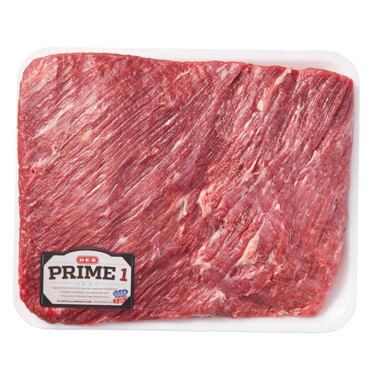 H-E-B Prime 1 Beef Brisket, Flat Market Trimmed, Usda Prime