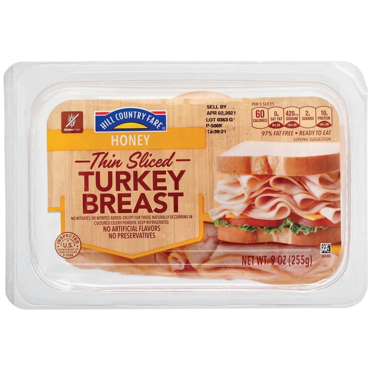 Hill Country Fare Thin Sliced Honey Smoked Turkey Breast