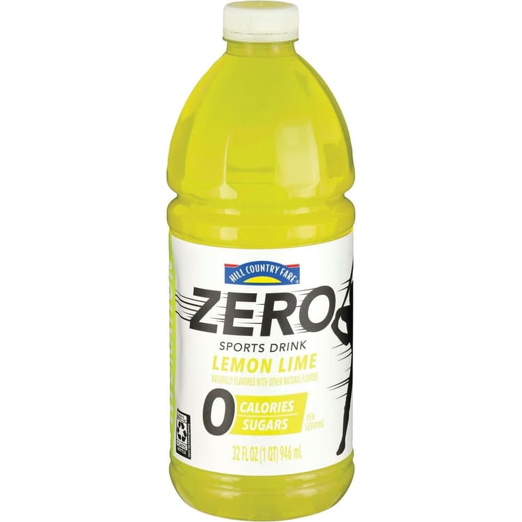 Hill Country Fare Zero Sports Drink - Lemon Lime