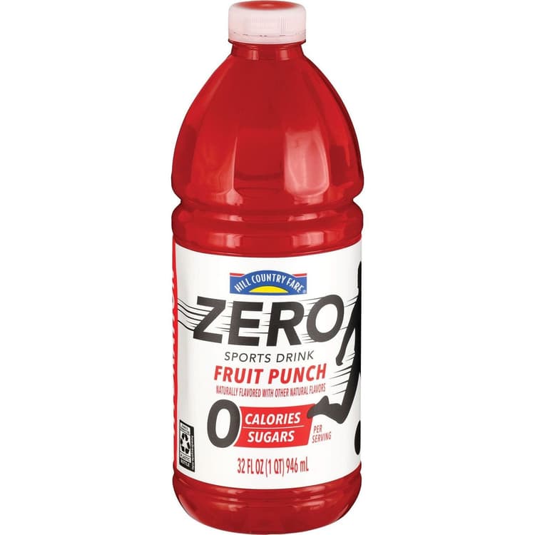 Hill Country Fare Zero Sports Drink - Fruit Punch