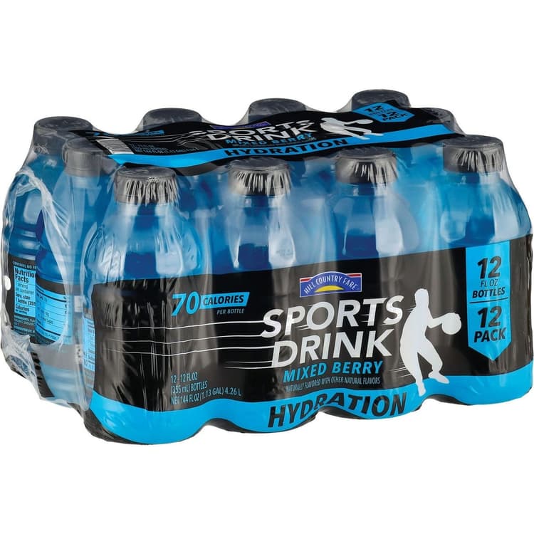 Hill Country Fare Mixed Berry Sports Drink Bottles