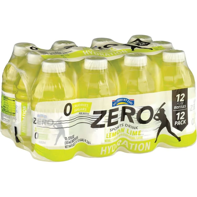 Hill Country Fare Lemon Lime Zero Sports Drink Bottles