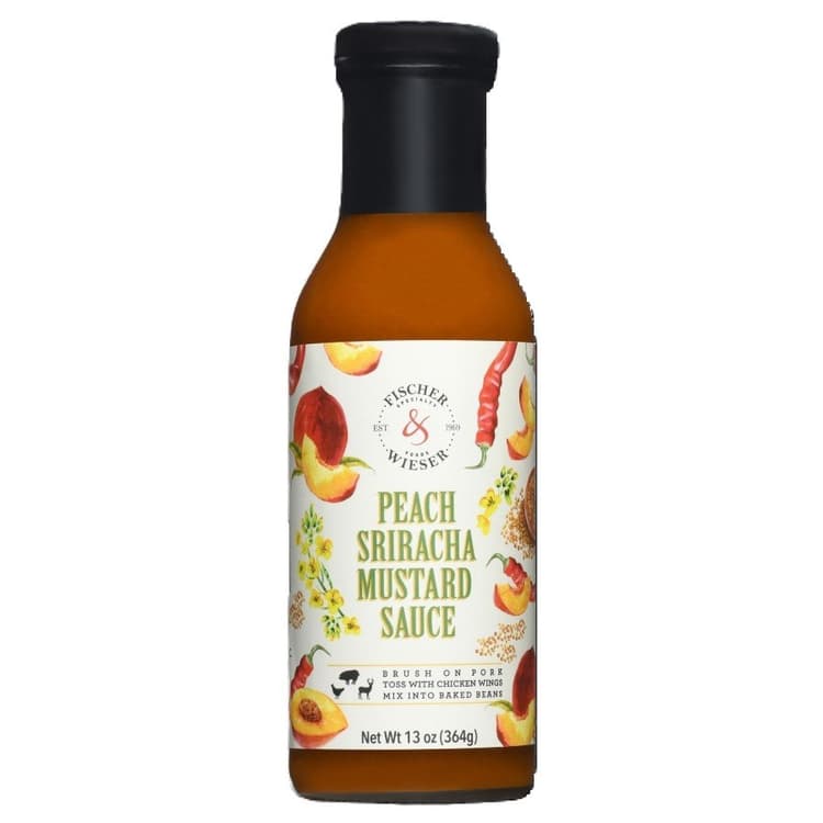 Fischer & Wieser Peach Sriracha Mustard Sauce