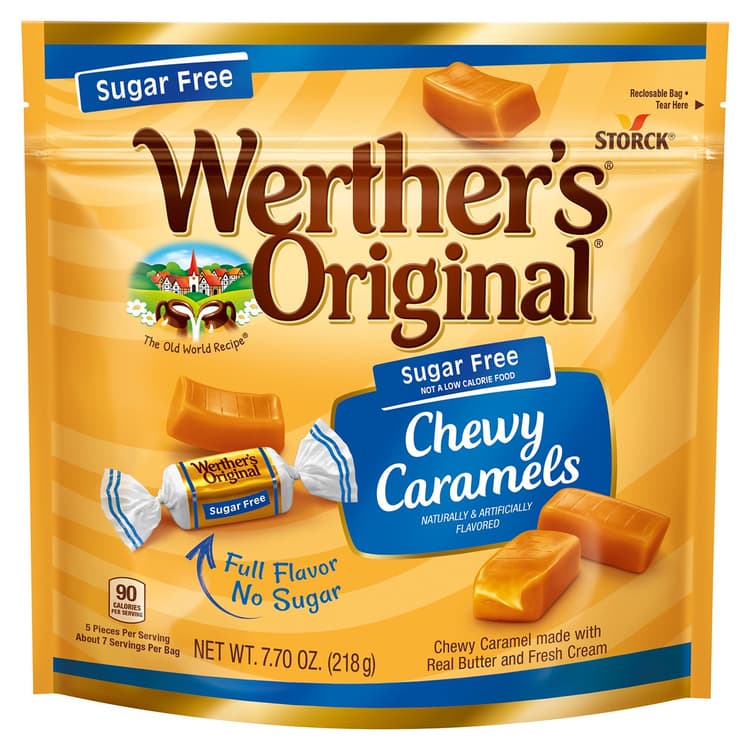 Werther'S Original Sugar Free Chewy Caramels