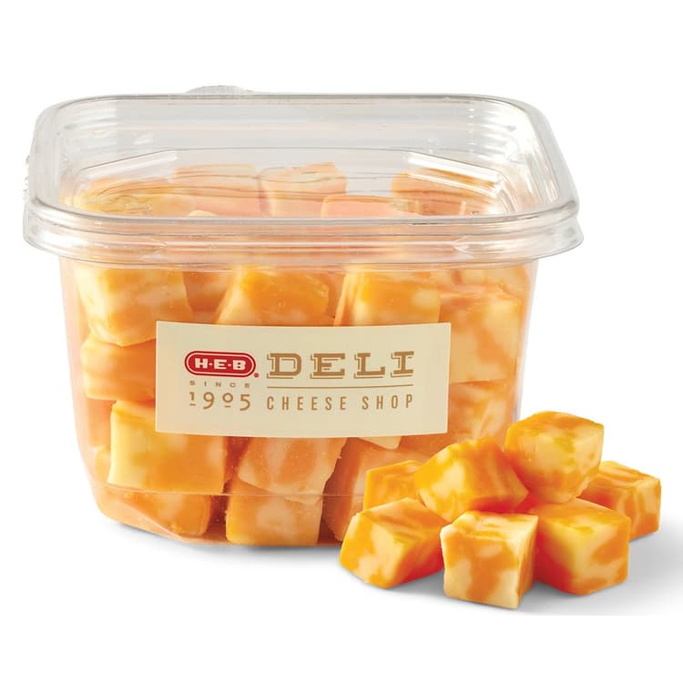 H-E-B Colby Jack Cheese Cubes