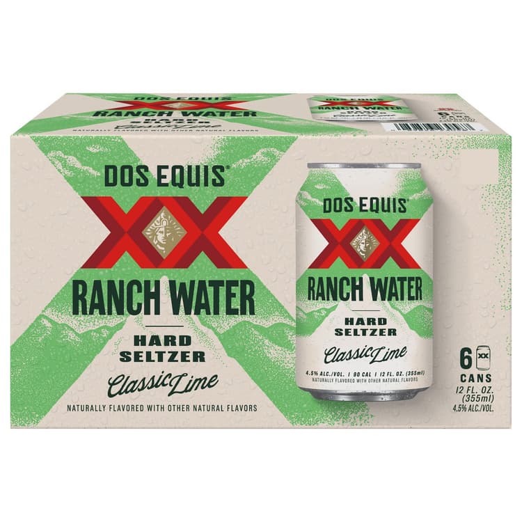 Dos Equis Classic Lime Ranch Water Hard Seltzer