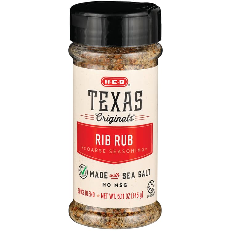 H-E-B Texas Originals Rib Rub Coarse Seasoning