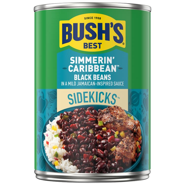 Bush'S Best Sidekicks Simmerin' Caribbean Black Beans