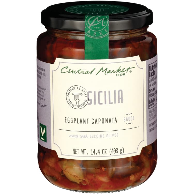 Central Market Sicilia Eggplant Caponata Sauce