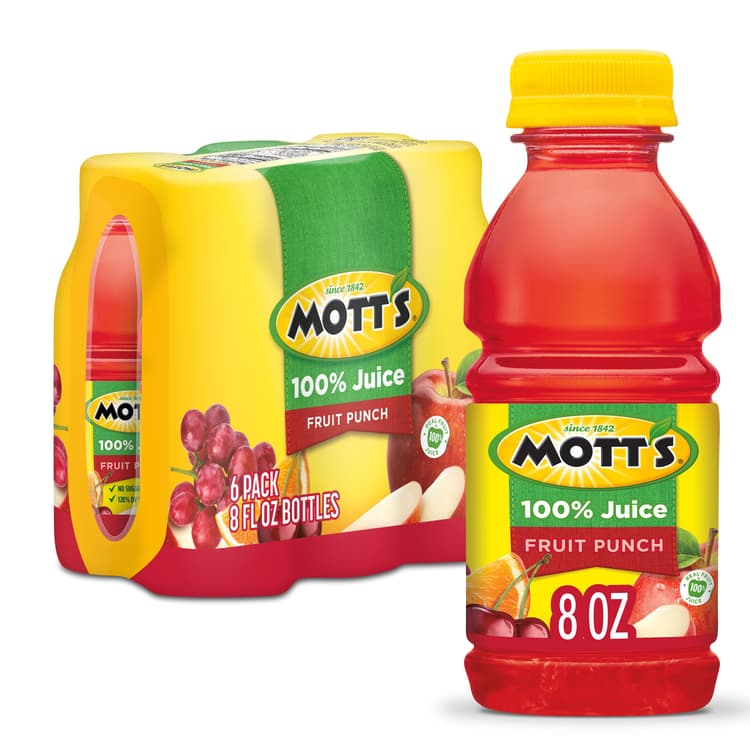 Mott'S 100 % Fruit Punch Bottles