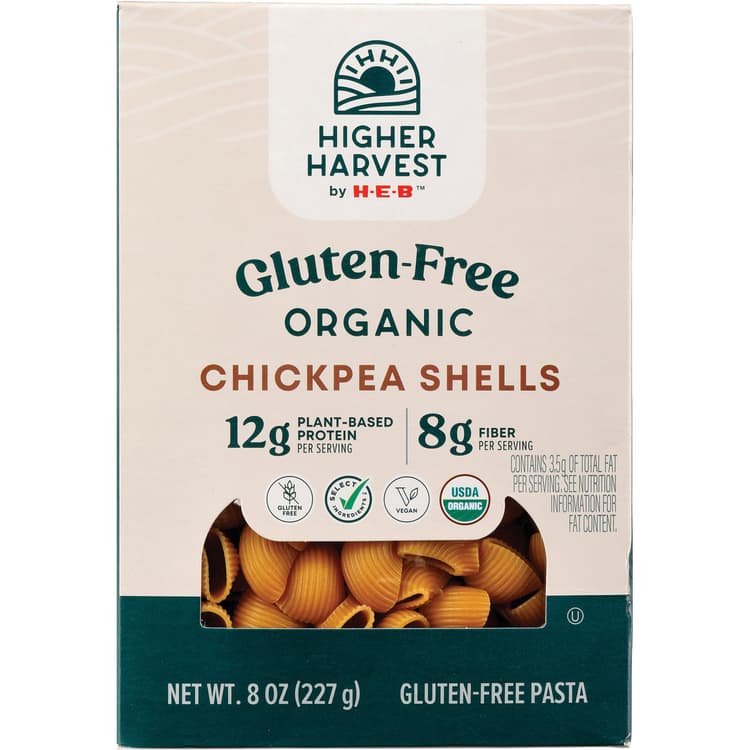H-E-B Organics Gluten-Free Chickpea Shells