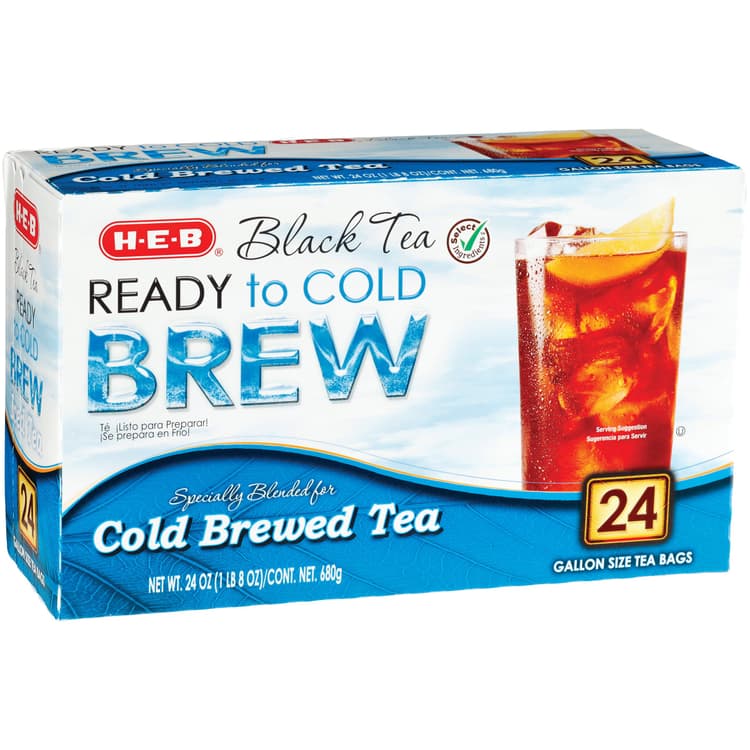 H-E-B Ready To Cold Brew Black Tea - Gallon Size