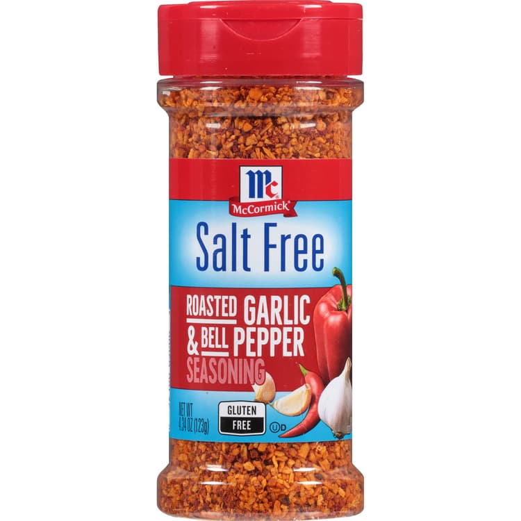 Mccormick Salt Free Roasted Garlic & Bell Pepper Seasoning