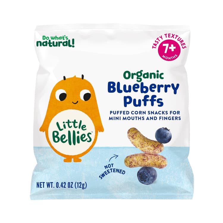 Baby Bellies Organic Blueberry Puffs