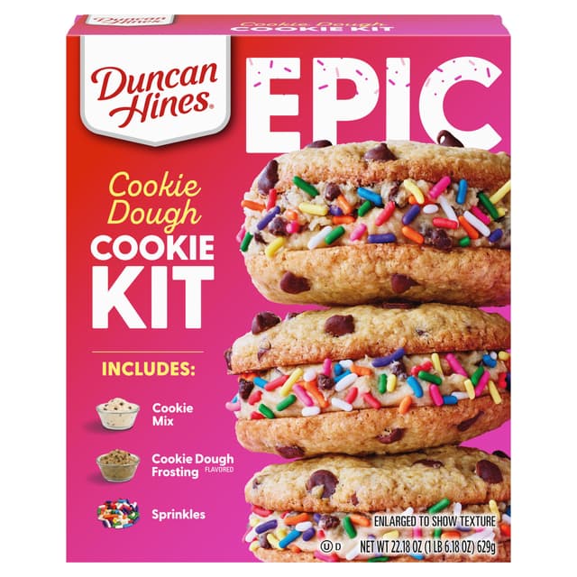 Is it Yeast Free? Duncan Hines Epic Kit Cookie Dough Cookie Mix Kit
