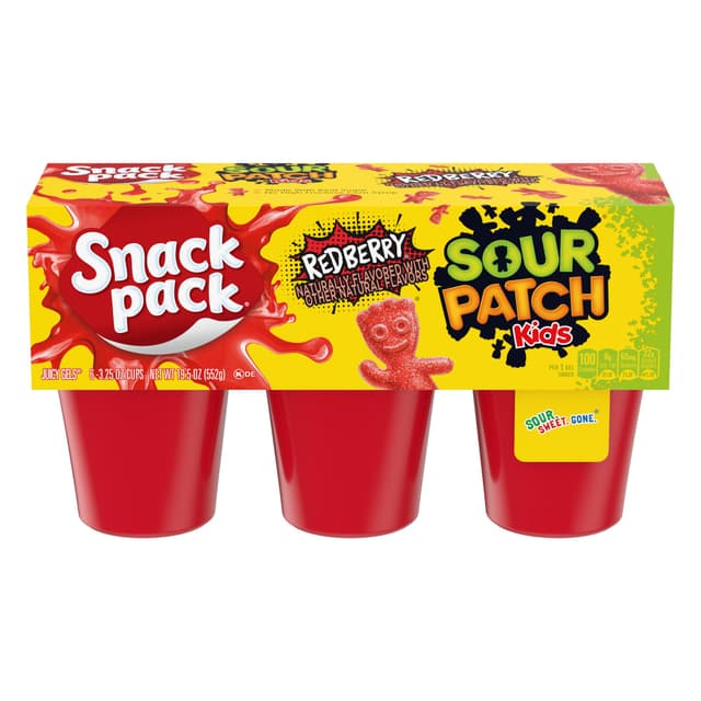 Is it Citric Acid Free? Snack Pack Sour Patch Kids Juicy Gels Redberry