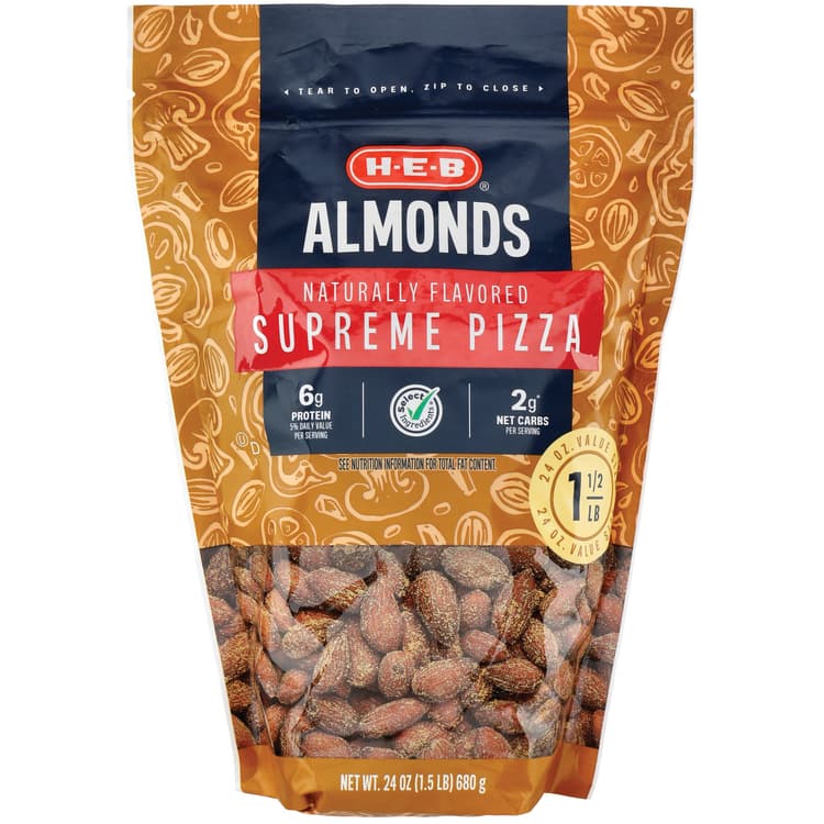 H-E-B Supreme Pizza-Flavored Almonds