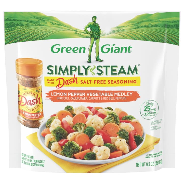 Green Giant Simply Steam Dash Lemon Pepper Veggie Medley