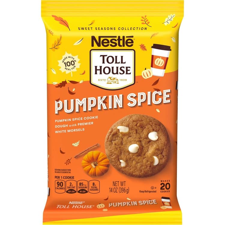 Nestle Toll House Pumpkin Spice Cookie Dough