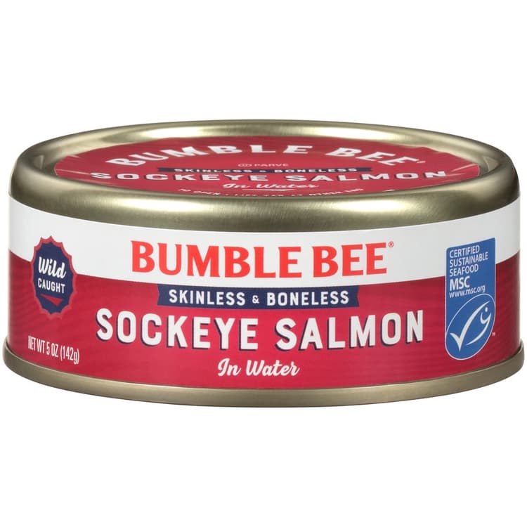 Bumble Bee Skinless & Boneless Red Salmon In Water