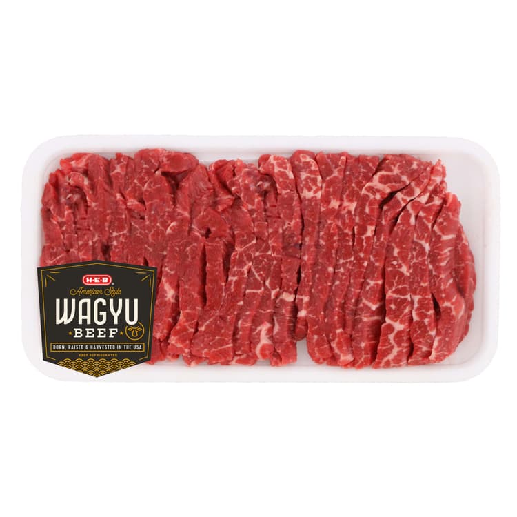H-E-B American Style Wagyu Beef For Stir Fry