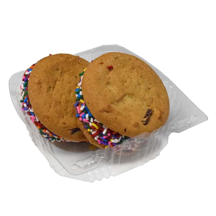 H-E-B Bakery Chocolate Ice Cream Chocolate Chunk Cookie Sandwiches