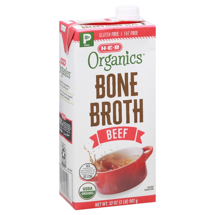 H-E-B Organics Beef Bone Broth