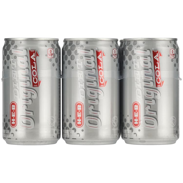 H-E-B Diet Original Cola Mini