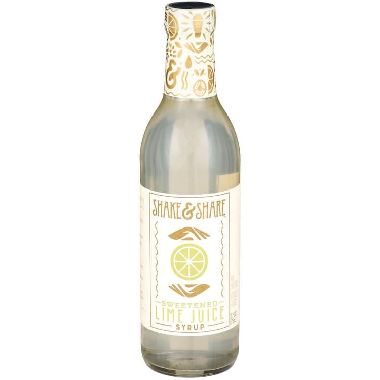 Shake & Share Sweetened Lime Juice Syrup