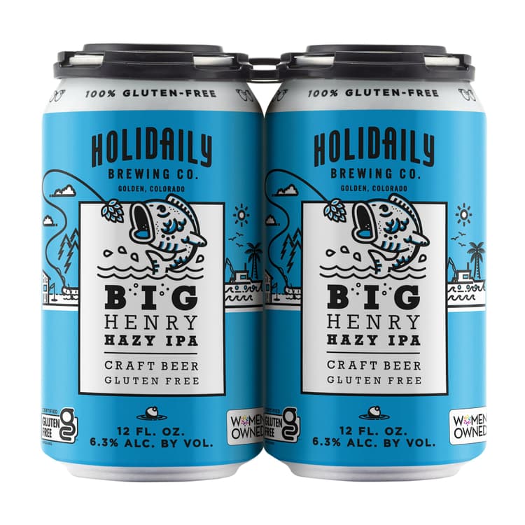 Holidaily Brewing Big Henry Hazy Ipa Gluten Free