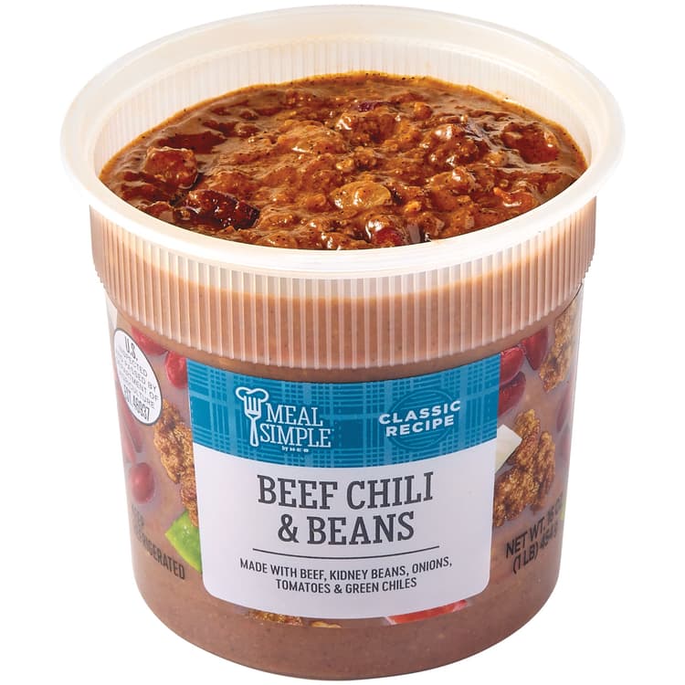 Meal Simple By H-E-B Beef Chili With Beans