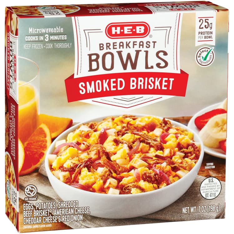 H-E-B  Breakfast Bowl - Smoked Brisket