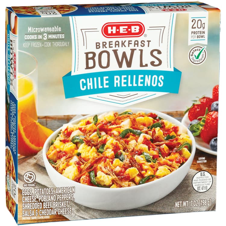 H-E-B  Breakfast Bowl - Chile Rellenos