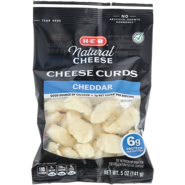 H-E-B Cheddar Cheese Curds