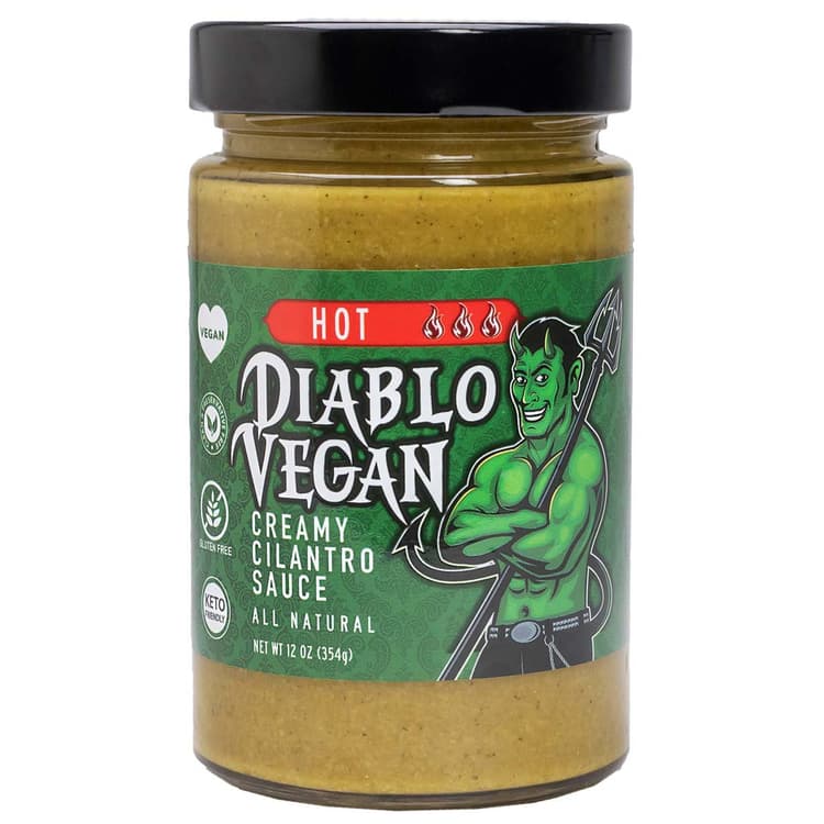 Diablo Vegan Creamy Cilantro Hot Sauce