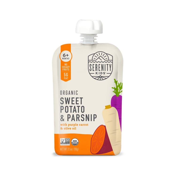 Serenity Kids Organic Sweet Potato And Parsnip Puree 6+ Months
