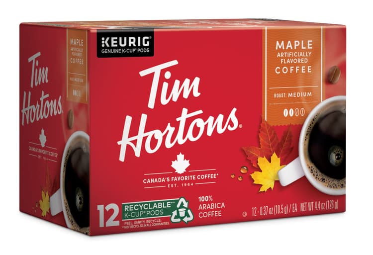 Tim Hortons Coffee, Medium Roast, Maple, K